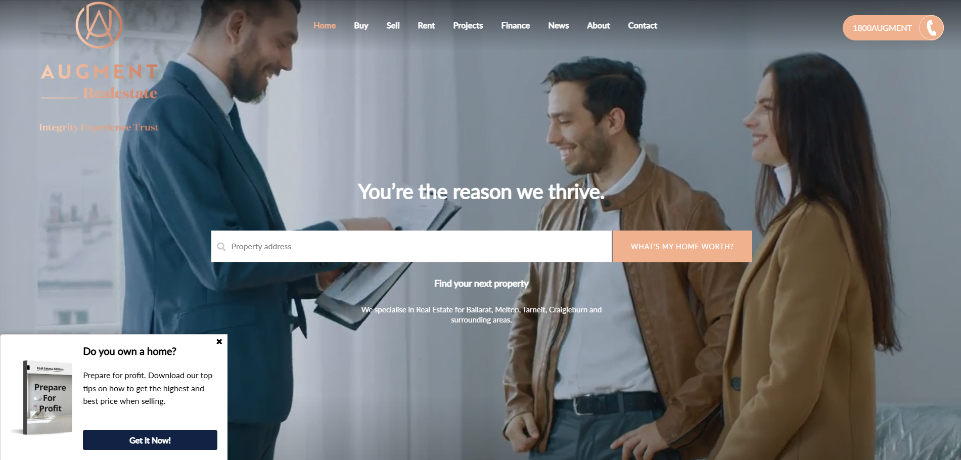 Real Estate Web App